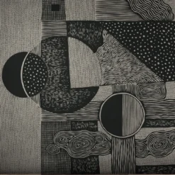 Carta da parati a trama geometrica #3