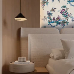 Carta da parati Chinese Toile multicolore