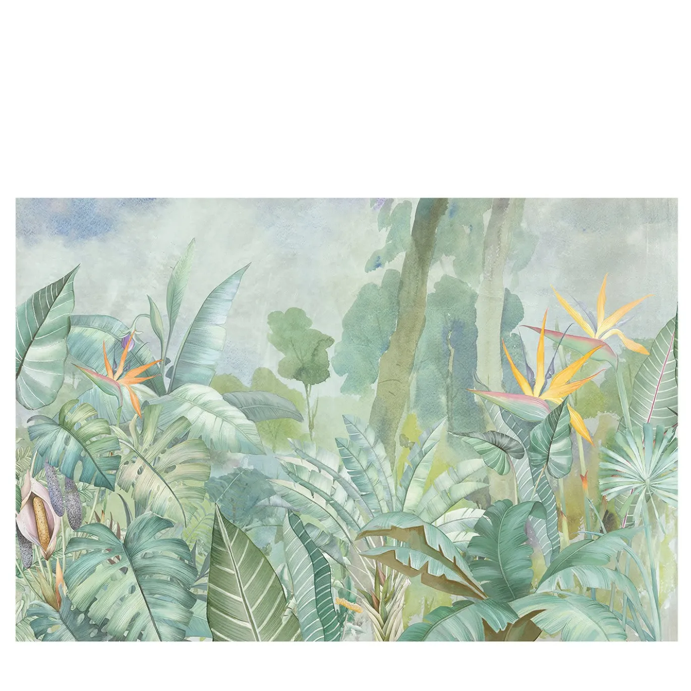 Carta da parati strutturata Jungle