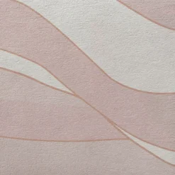 Carta da parati testurizzata Pink Deep Wave