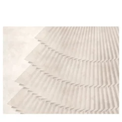 Carta da parati verticale plissé Beige Fan