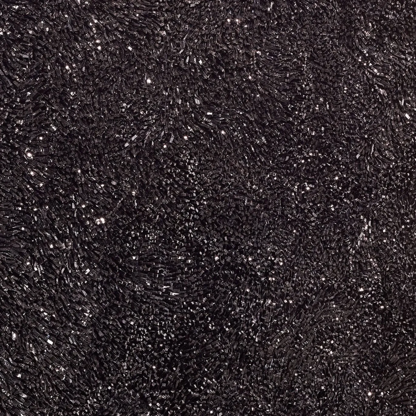 Cattedrale n110 n111 Set di 2 pannelli decorativi in vetro nero