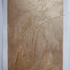 Cenere E Oro Pittura su carta