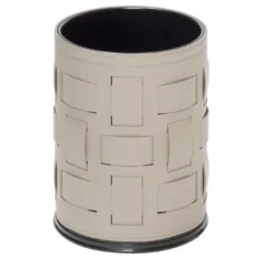 Cestino Bino Beige con motivo Lisbona