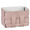 Cestino Mini Bottega Ash Rose/Oyster di Caterina Brava
