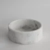 Ciotola moderna in marmo bianco di Carrara