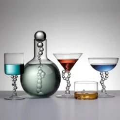 Collezione di Decanter in Vetro Trasparente Alchemica