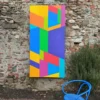 Color Spaces Allegria Pittura acrilica su tela