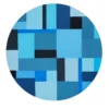 Color Spaces Rhythm and Blues Pittura acrilica su tela