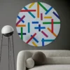 Color Spaces Rhythm and Colors Pittura acrilica su tela