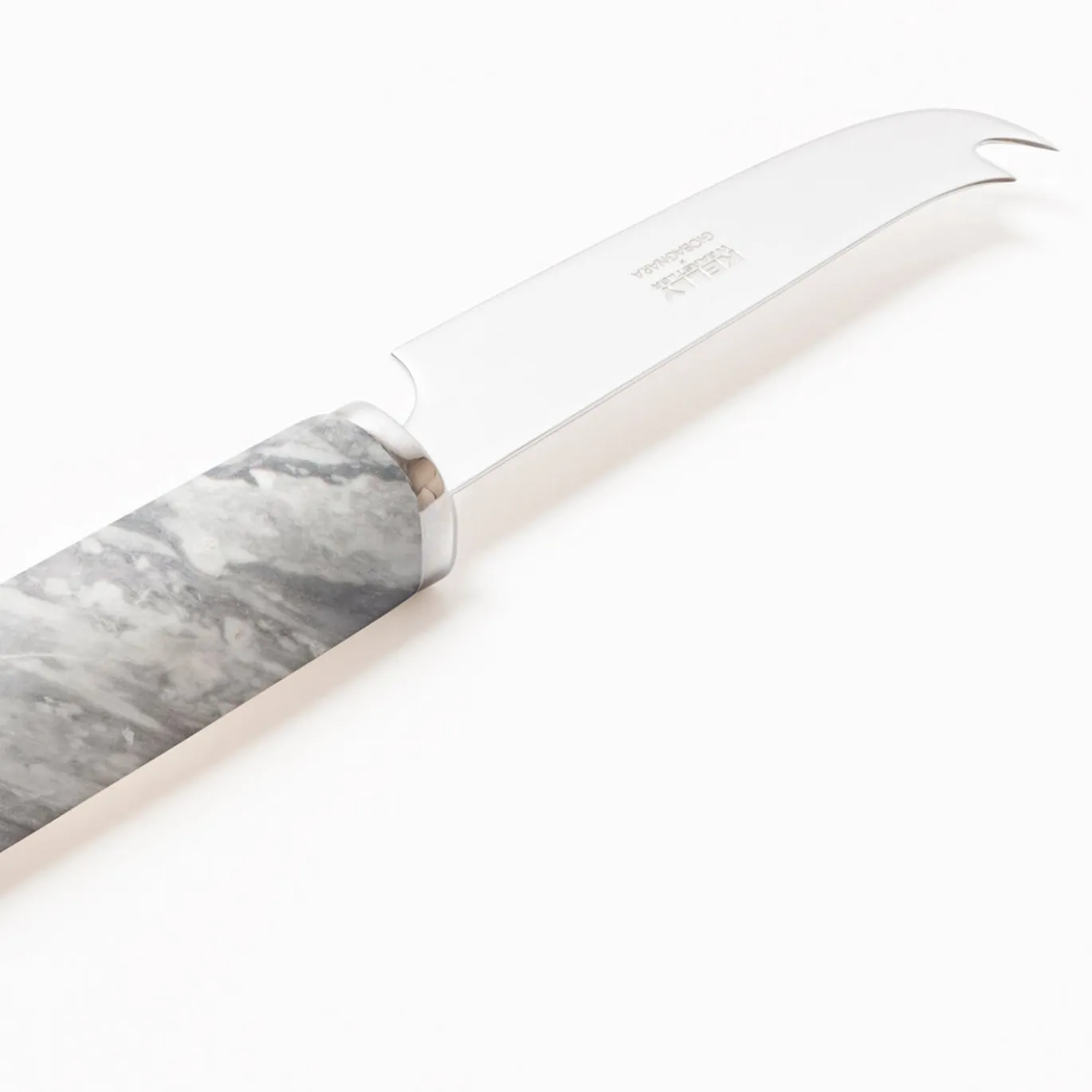 Coltello Maris in Marmo Bardiglio Nuvolato