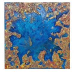 Coralli d'oro Pittura a tecnica mista
