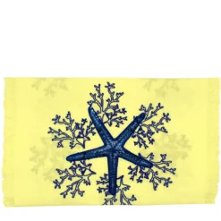 Corallo Blu Runner giallo con frange
