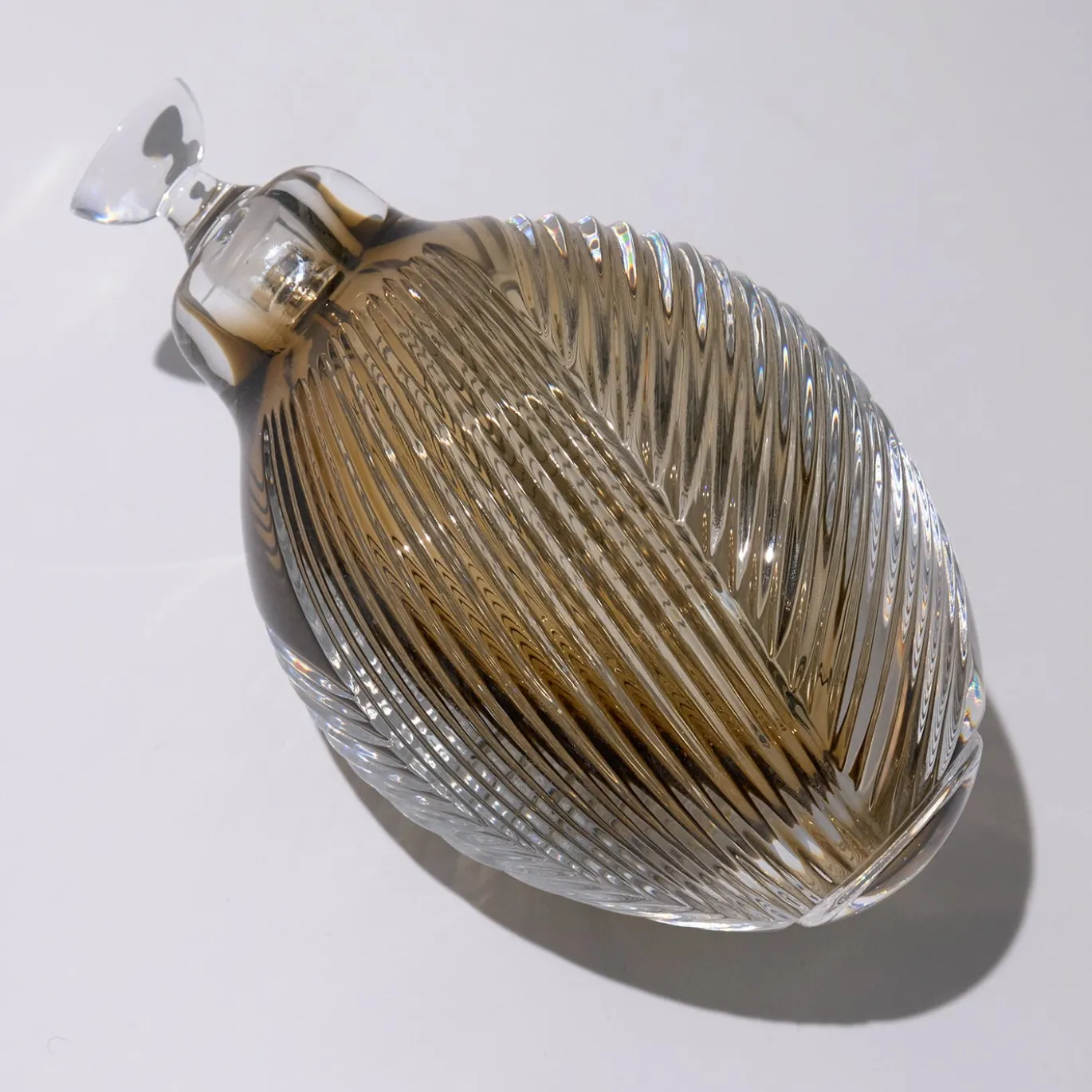 Cor Fumèdor Bottiglia in cristallo grigio fumé