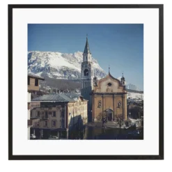 Cortina D'Ampezzo Stampa piccola con cornice #3