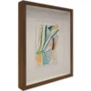 Cotone con Disegno Astratto di Fiori