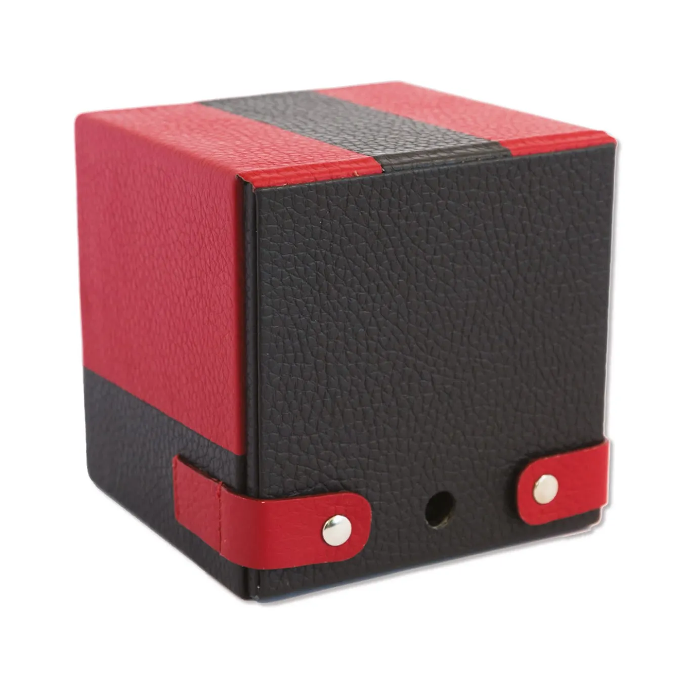 Cuscino rosso e nero per orologi