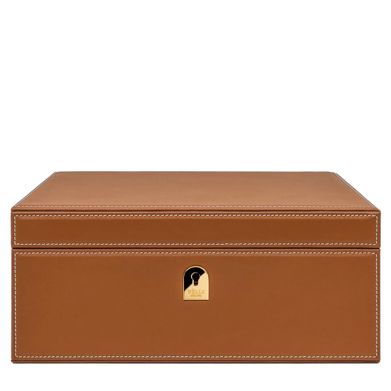 Custodia in pelle marrone per orologi
