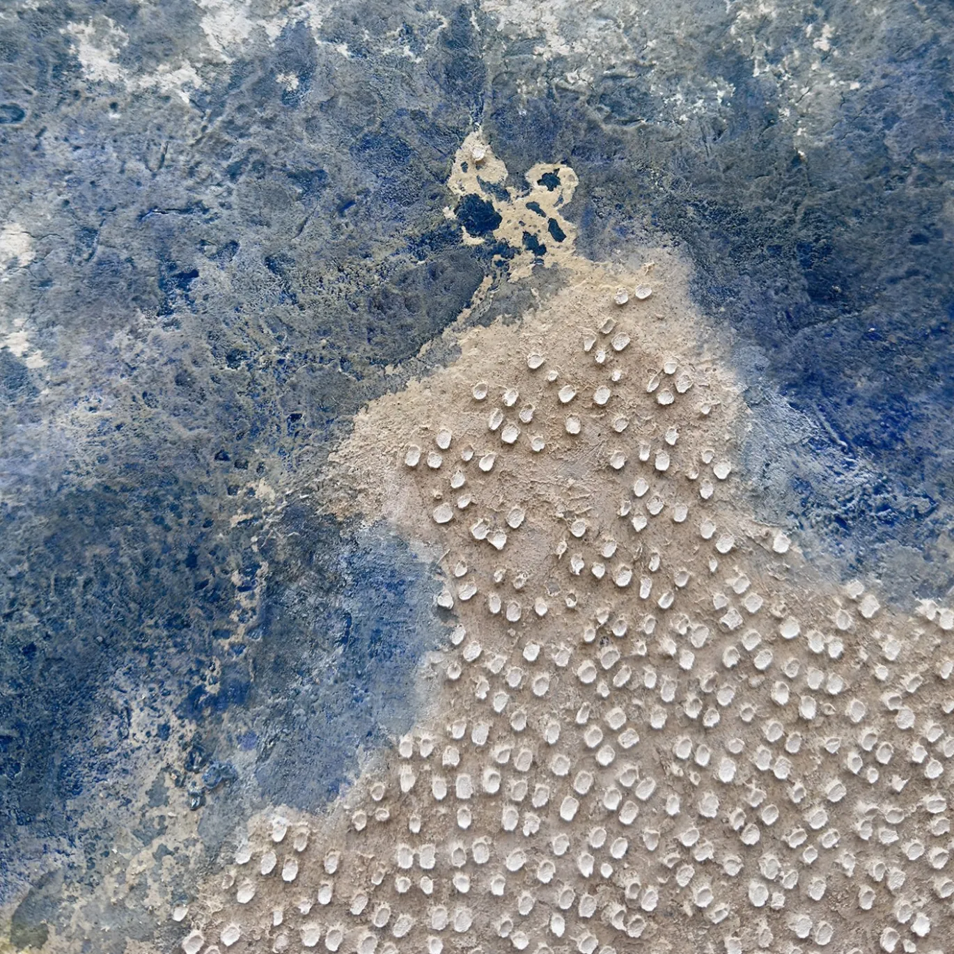 Dalla Val di Noto al Mare Opera d'Arte in Resina Astratta