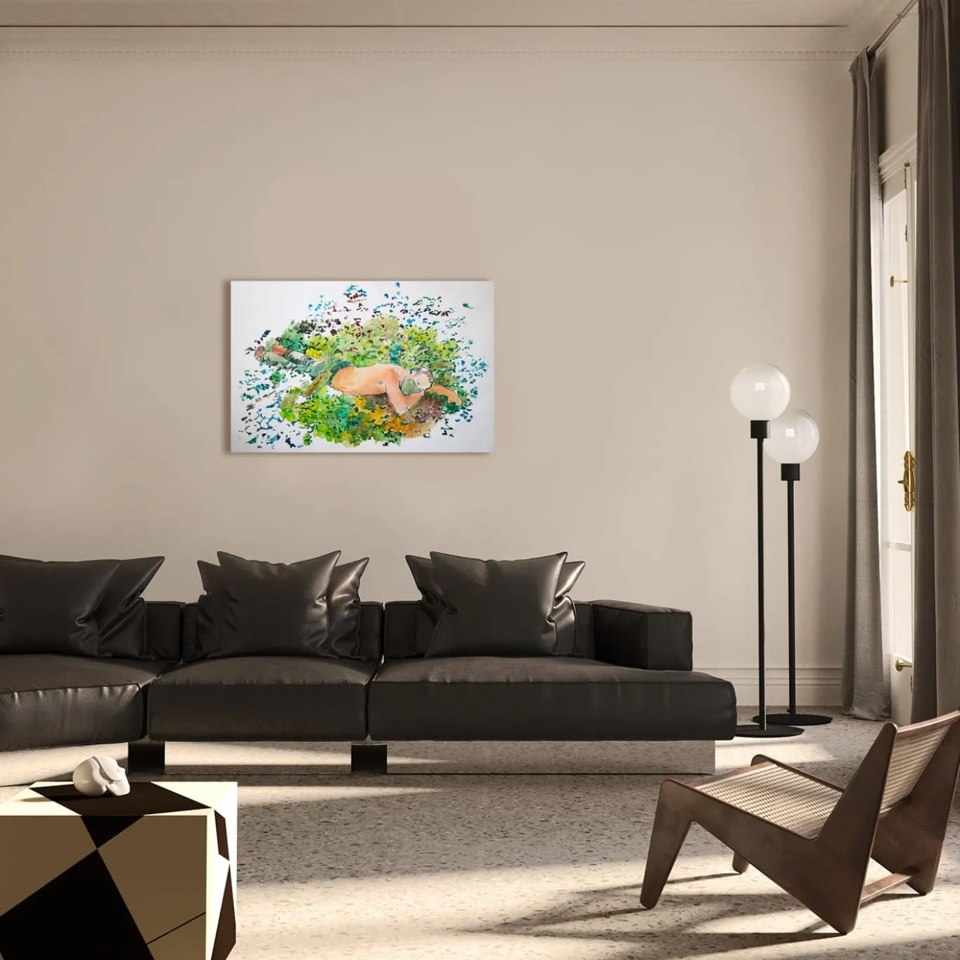 Da questo fiume Pittura #4