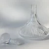 Decanter in cristallo trasparente inciso a mano Maestrale