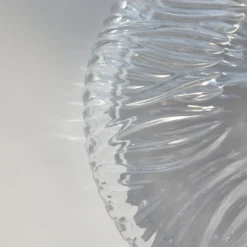 Decanter in cristallo trasparente inciso a mano Maestrale