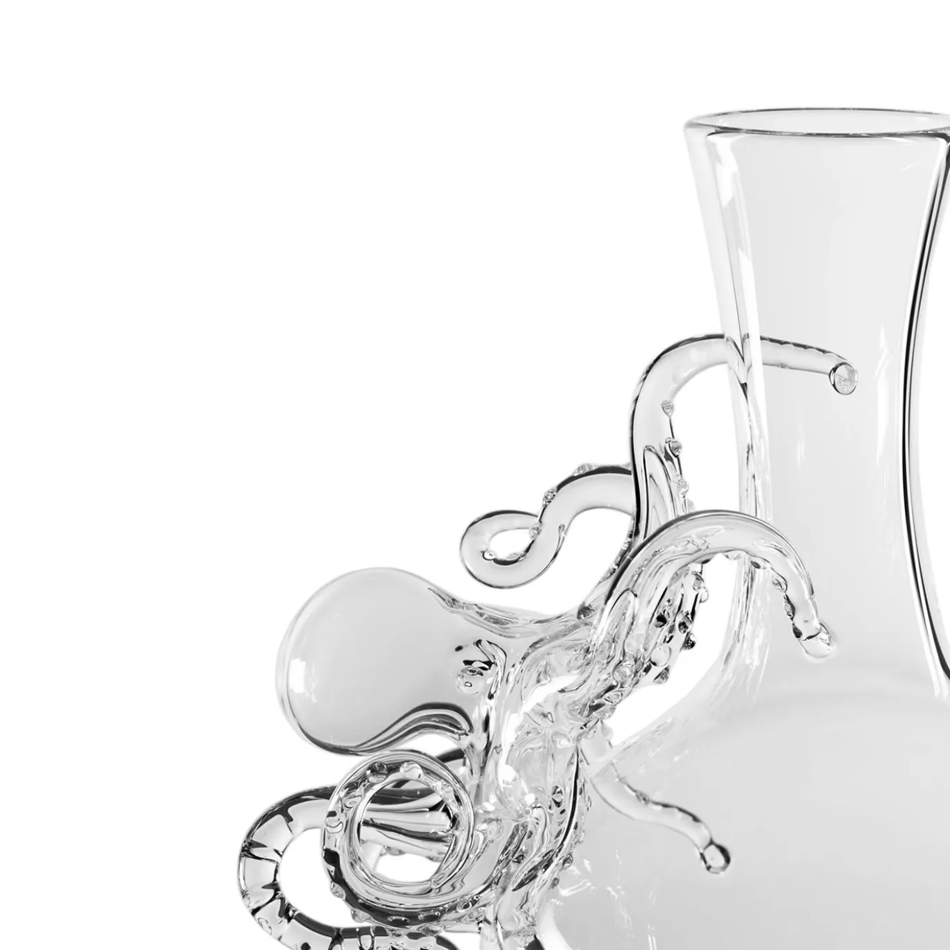 Decanter in vetro Tentacoli