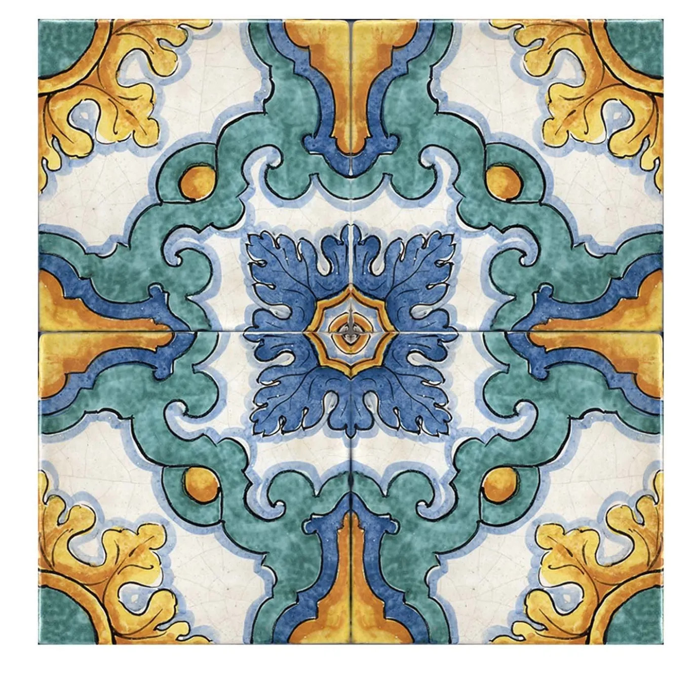 Decori Modulari Set di 4 piastrelle #16