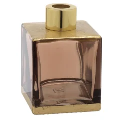 Diffusore quadrato Fragranze in vetro marrone 250 ml