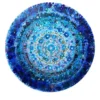 Dipinto Circolare Blu