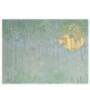 Dipinto Figurativo Music of the Leaves ad Olio e Oro 24 carati su lino belga