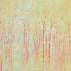 Dipinto figurativo Particles of Joy ad olio su lino belga