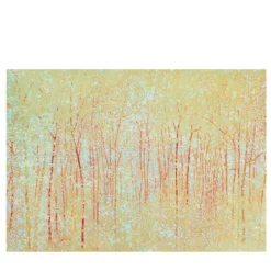 Dipinto figurativo Particles of Joy ad olio su lino belga