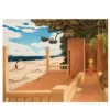 Dipinto Tra la Spiaggia e il Giardino