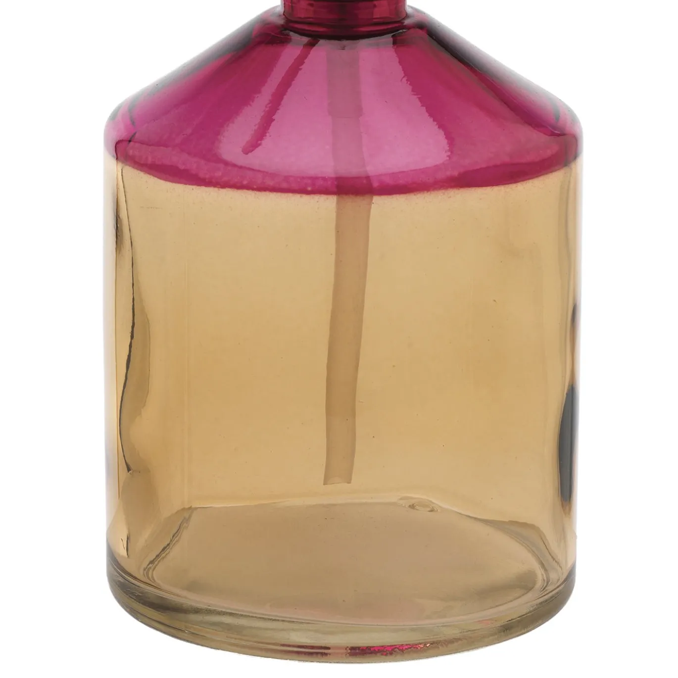 Dispenser per sapone Fragranze in vetro Ambra e Fucsia
