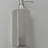 Dispenser per Sapone in Ottone Argentato Del Monte