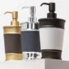 Dispenser per sapone Manhattan bianco e nero