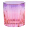 Domina Set di 2 bicchieri da acqua rosa-viola