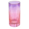 Domina Set di 2 bicchieri tumbler alti viola-rosa
