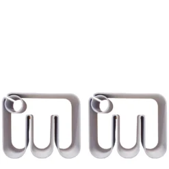 Elci set di 2 organizers bianchi