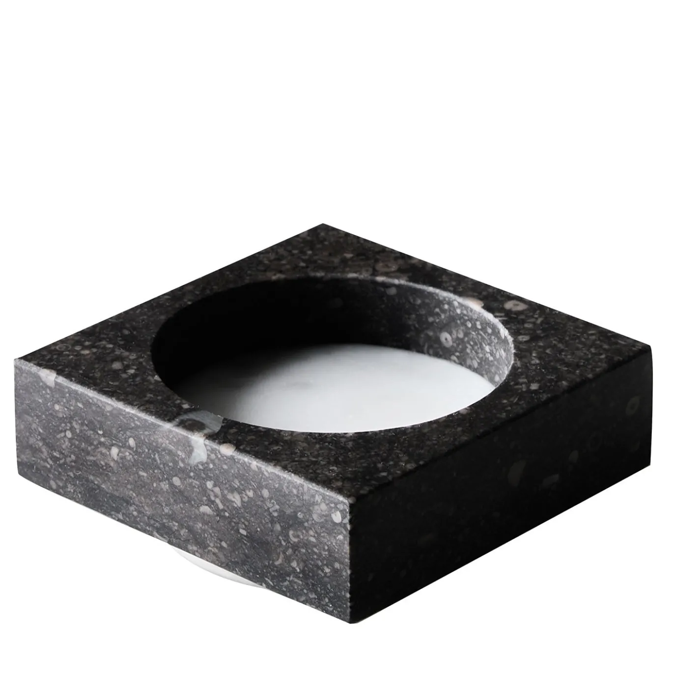 Elemento 10 Vide Poche in Marmo Nero