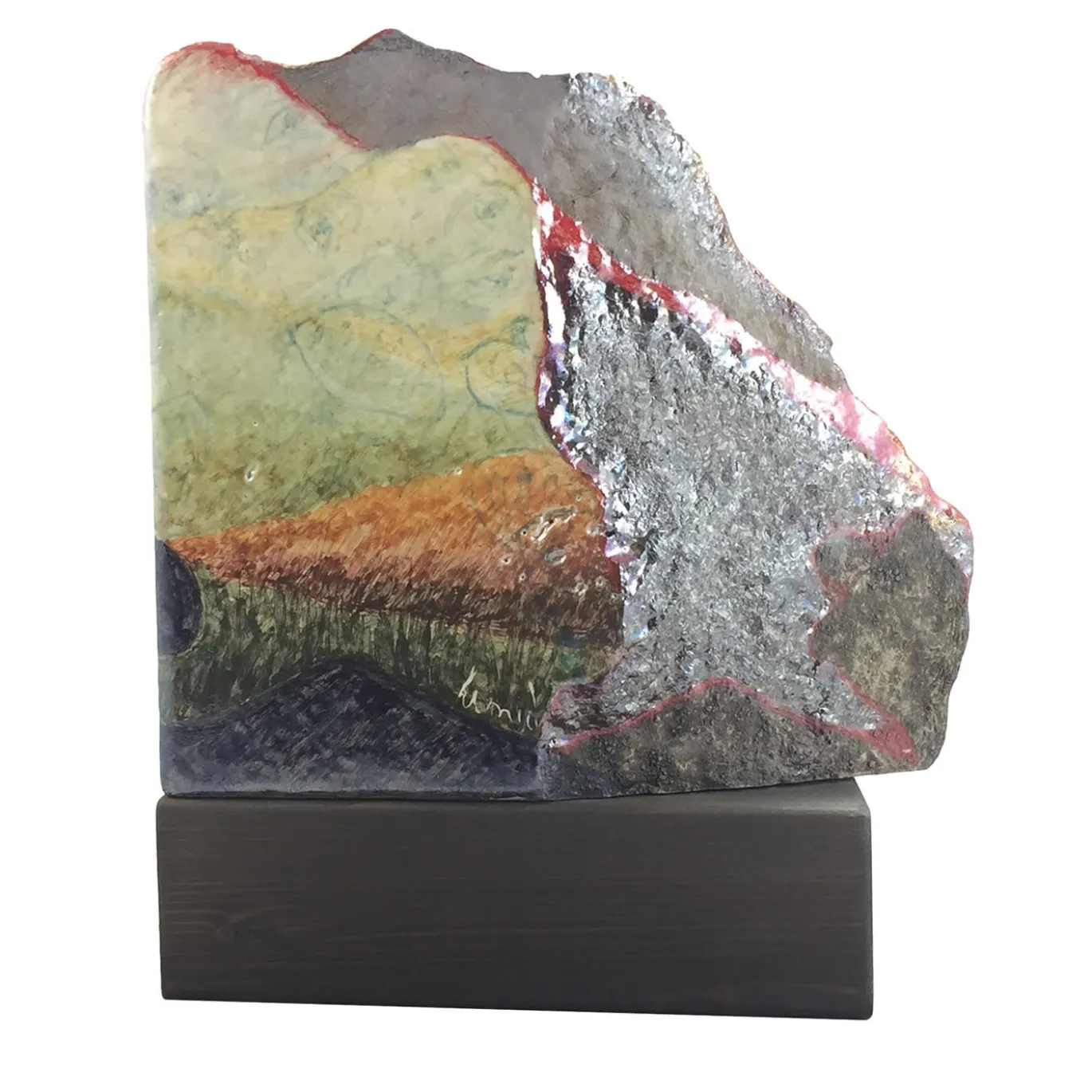Etna Madre Maiolica su Pietra Lavica #5