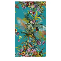 Exotic Jungle Turquoise Les Jardins Imaginaires