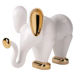 Fermalibro scultura Elio White