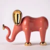Fermalibro Scultura rossa Elio