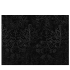 Flower Fantasy White Row Carta da parati
