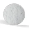 Fruttiera Ellipse in marmo di Carrara
