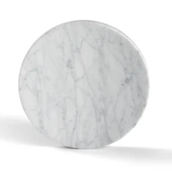 Fruttiera Ellipse in marmo di Carrara
