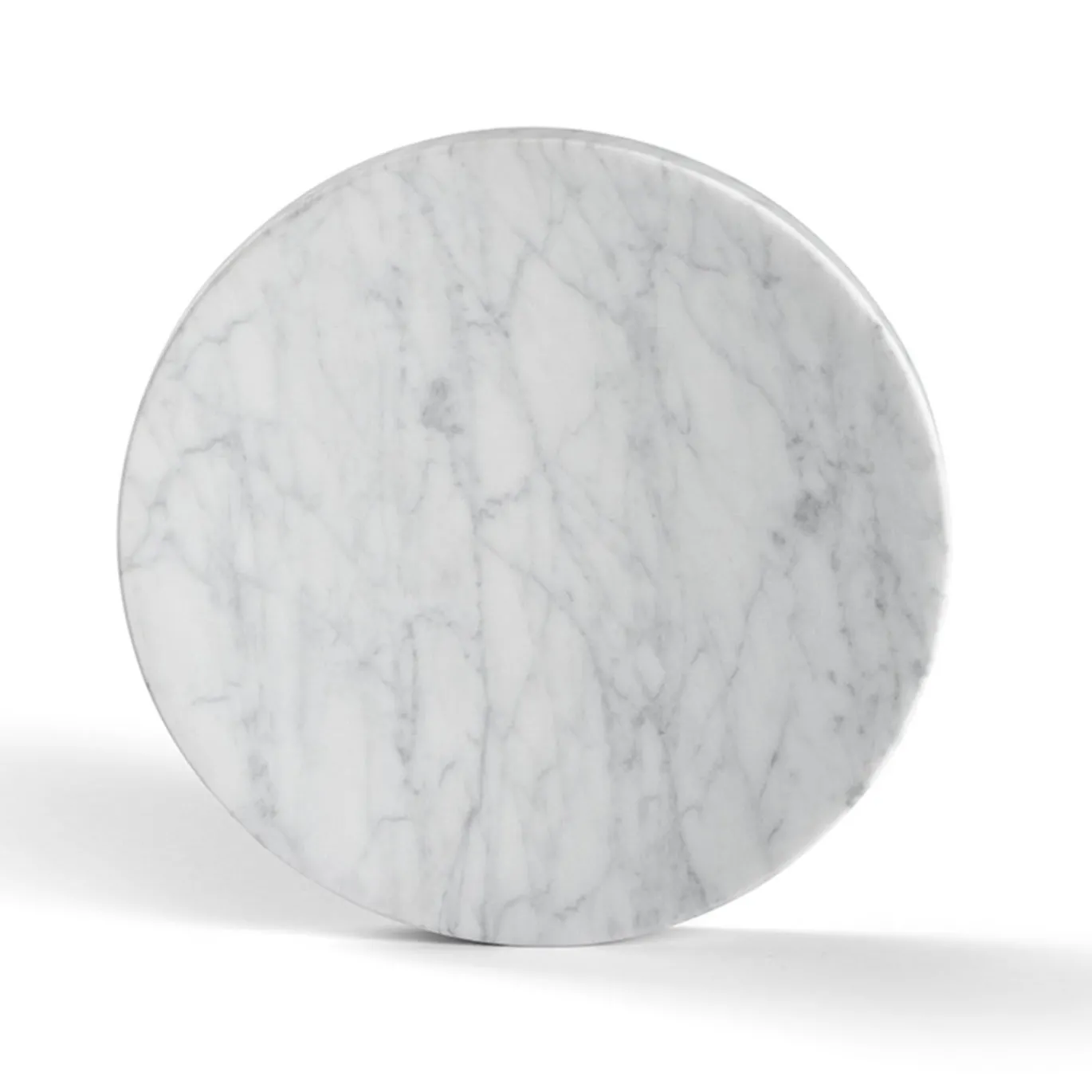Fruttiera Ellipse in marmo di Carrara