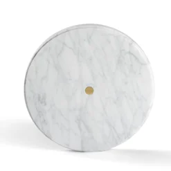 Fruttiera Ellipse in marmo di Carrara